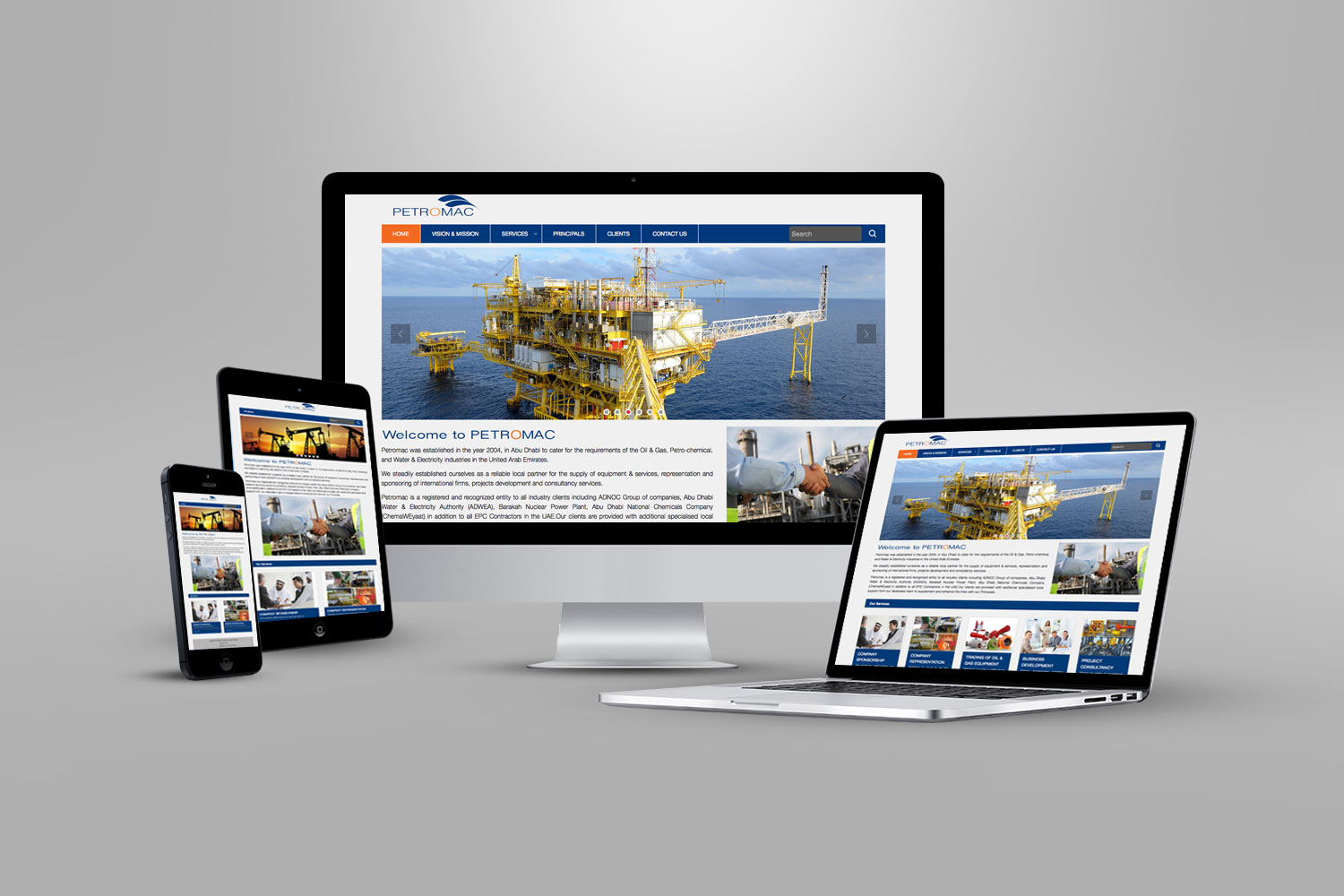 abu dhabi web design